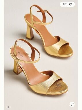 Maeve Ankle Strap Heeled Sandals